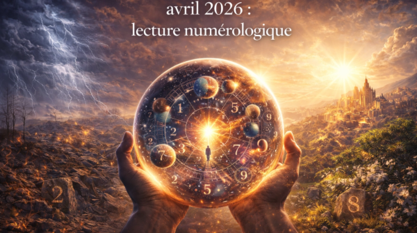 Avril 2026 : lecture en numérologie