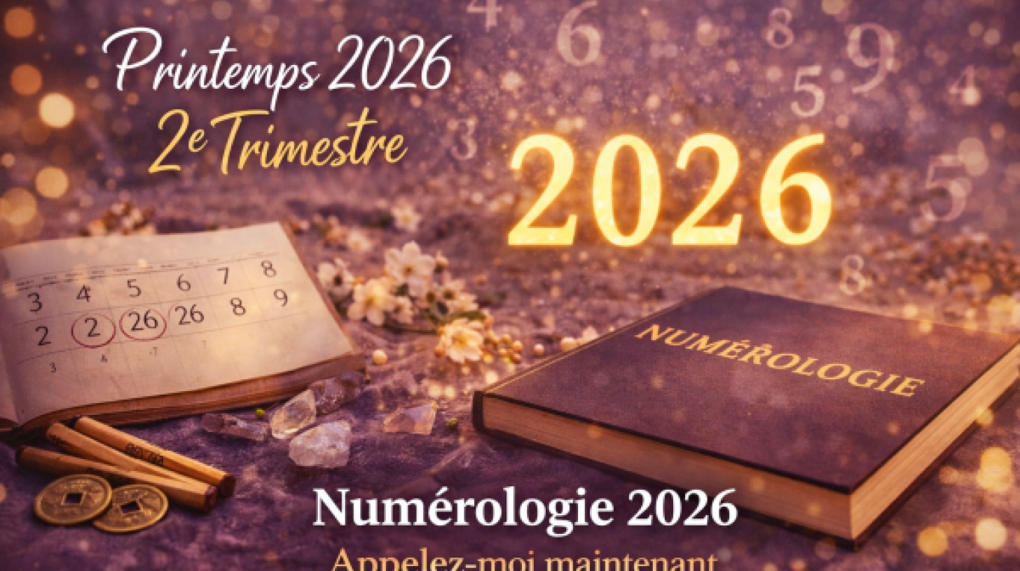Numérologie en ligne : votre deuxième trimestre 2026 