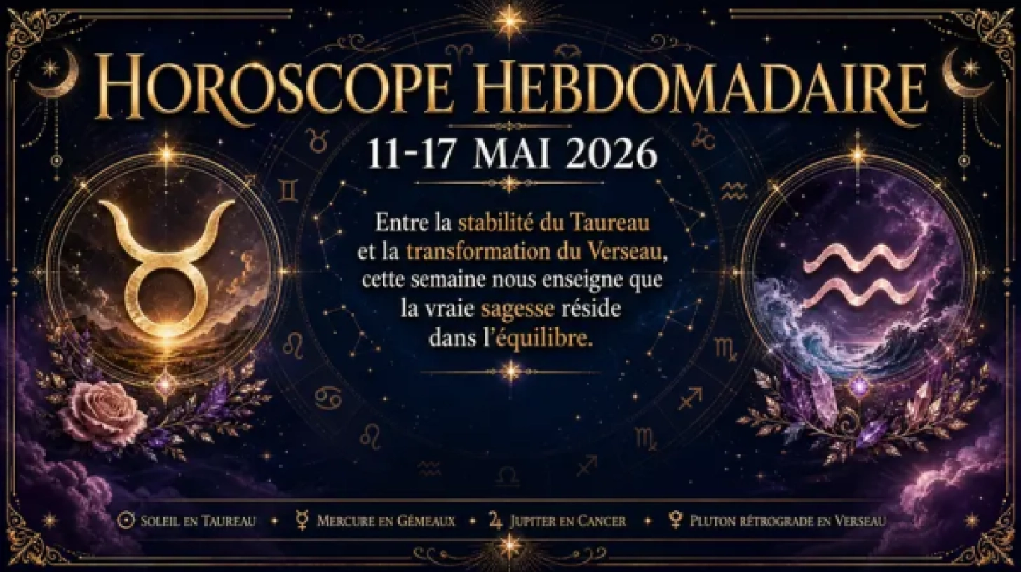 Horoscope Hebdomadaire du 11 au 17 Mai 2026 