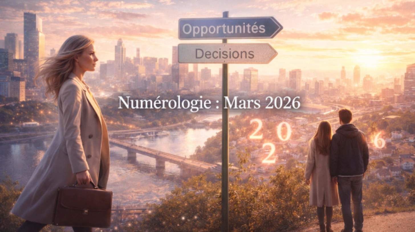Numérologie de votre mois de Mars 2026