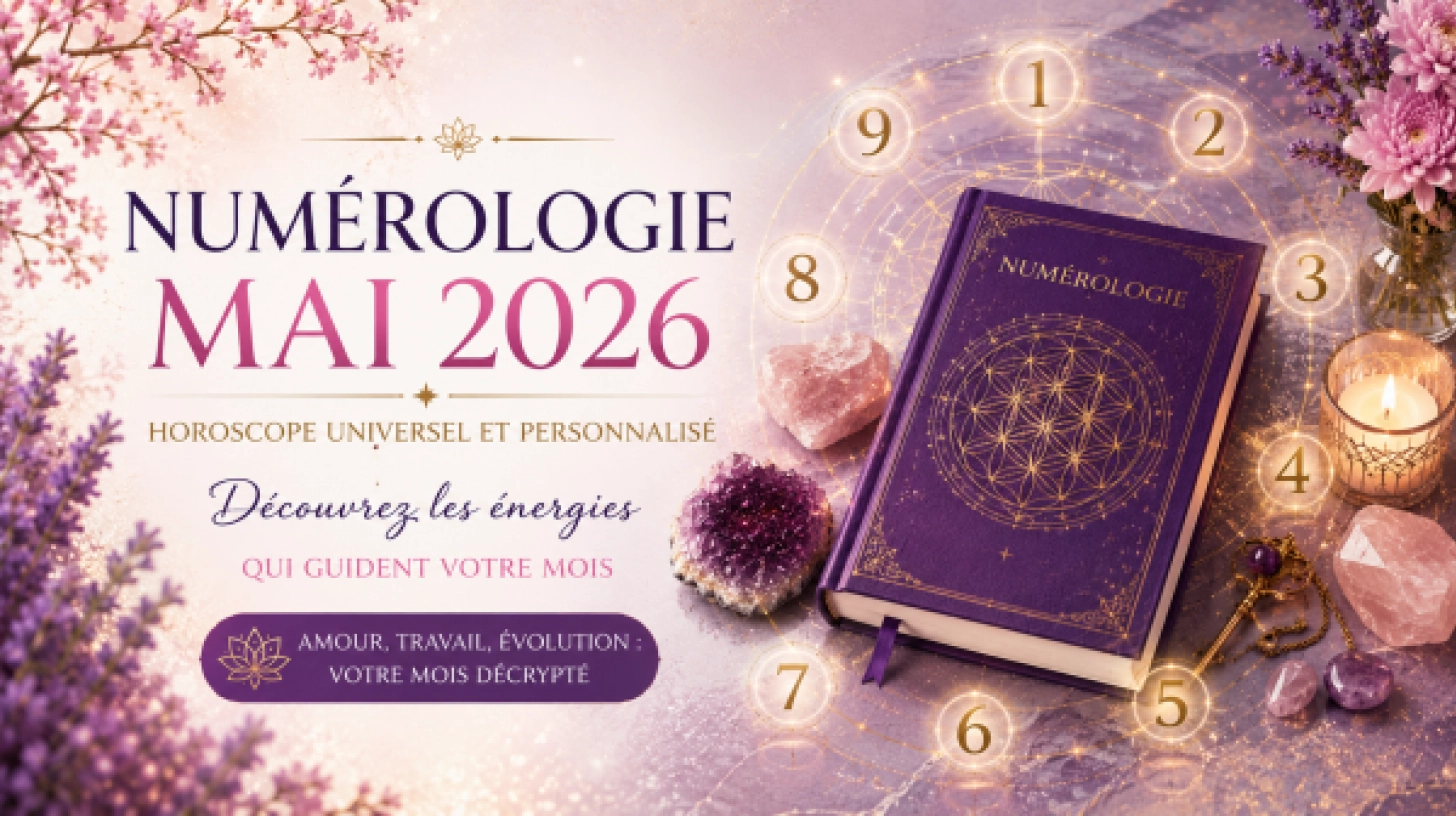 Numérologie mai 2026 : horoscope universel et personnalisé pour savoir ce qui vous attend