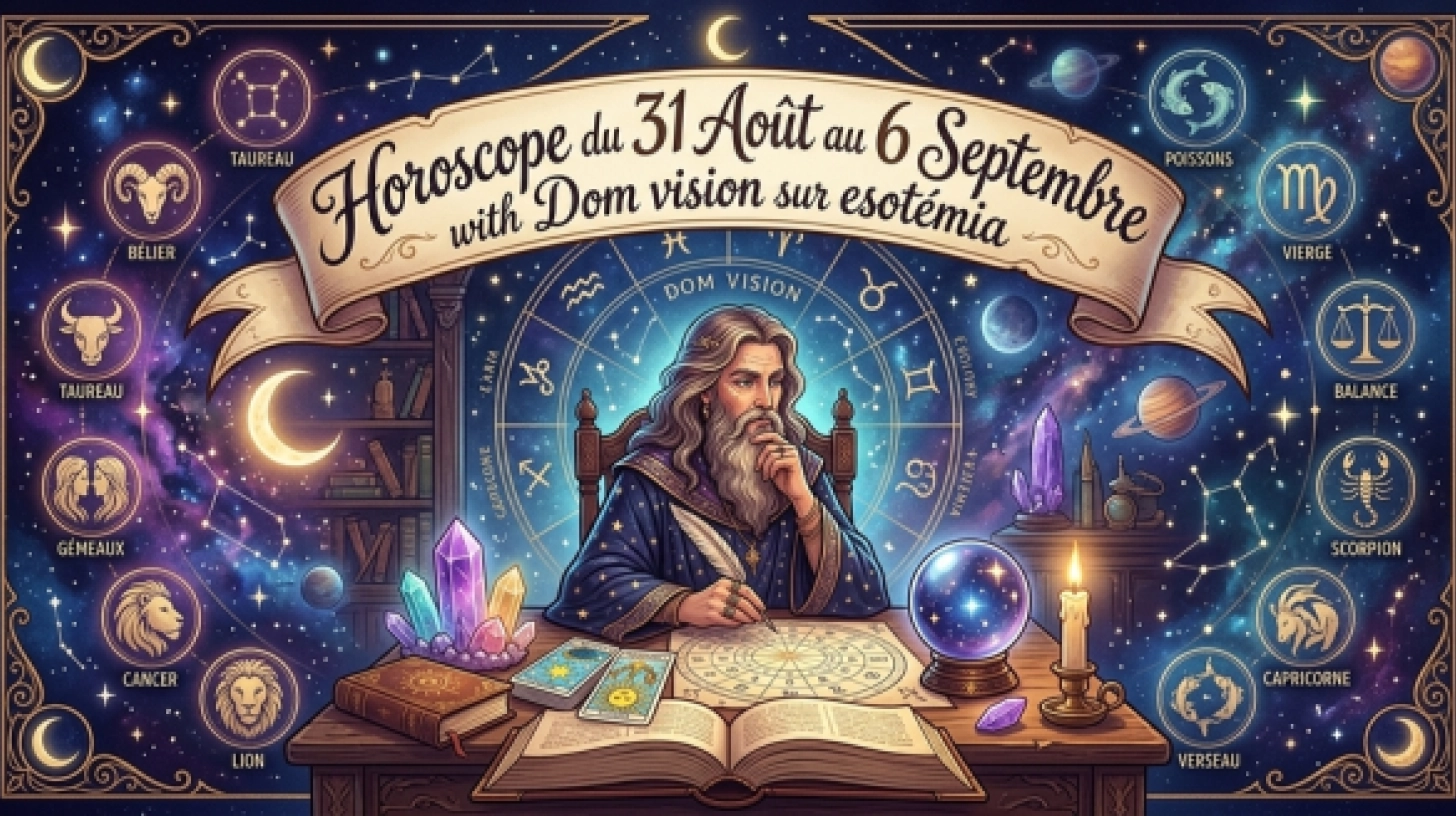 Horoscope du 31 août au 6 septembre 2026 : Place a la construction