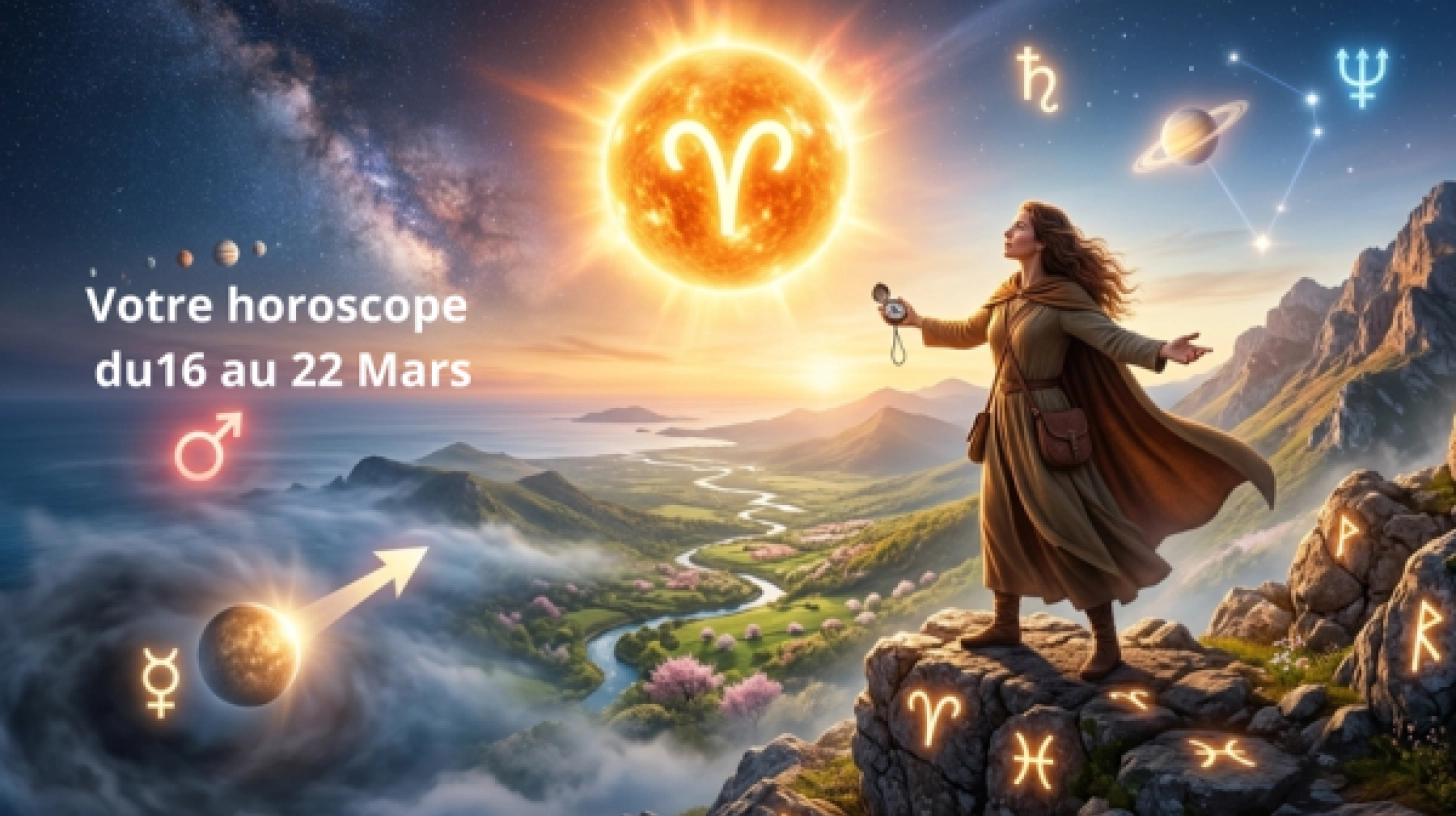 Horoscope du 16 au 22 mars 2026 : Équinoxe et Fin de Mercure Rétrograde