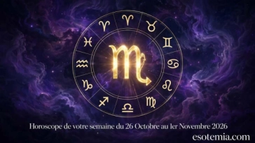 Horoscope semaine du 26 octobre au 1er novembre 2026 : travail, amour et finances pour les 12 signes
